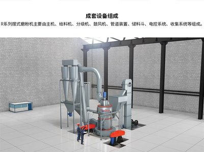 桂林鴻程機械廠雷蒙粉磨機 鋼渣雷蒙粉磨機 雷蒙機粉磨設備
